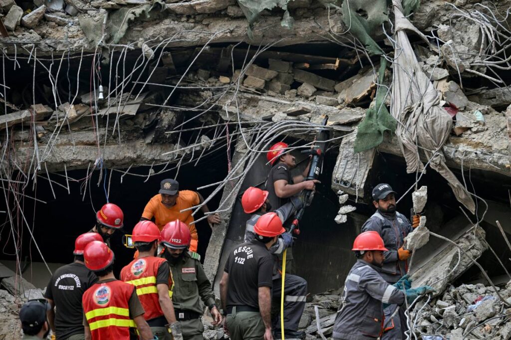 40 Hours On: Rescue Teams Delve into Second Floor as Hope Endures
